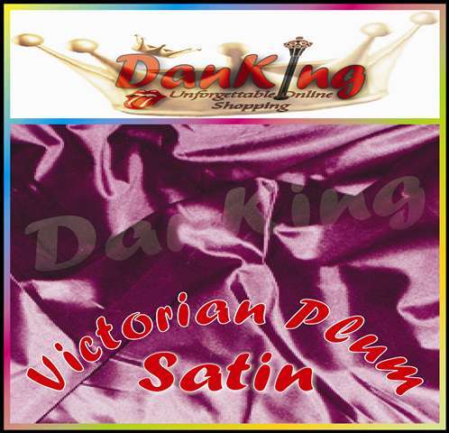 Charmeuse Victorian Plum Pure Silk Satin Feel - King Size Bed Linen - 4 Piece