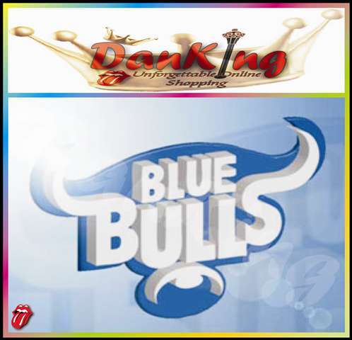 For the Rugby Fan - " Blou Bulle " Fleece Blanket