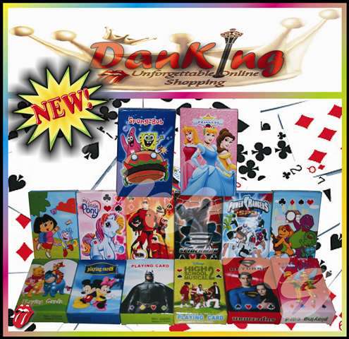 5 Sets of Playing Cards - A must have for the kids!!