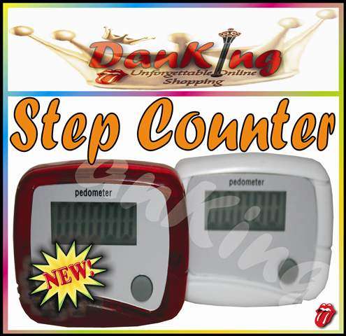 Compact Digital Pedometer - Step Counter !!!
