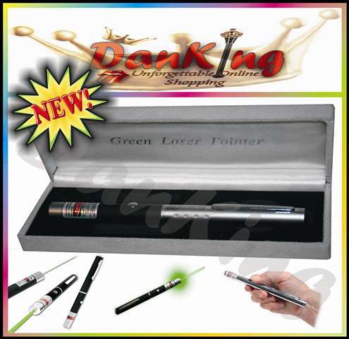 High Quality Green Laser Pointer 10 mW - This is not a Toy !!!