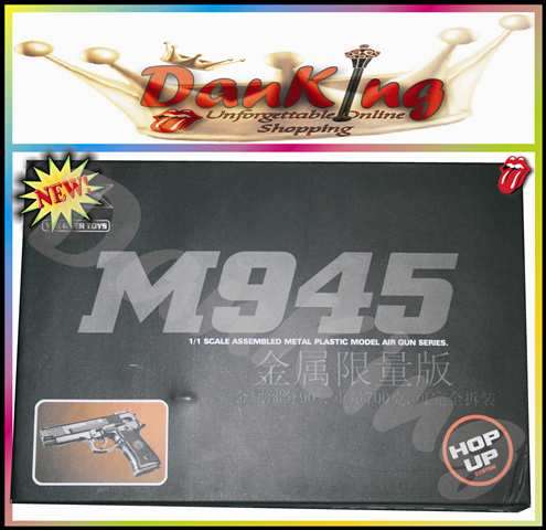 Metal Air Sport Gun - M945 - 6mm BB Gun ( 1/1 Scale ) 18+