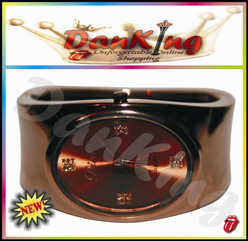 Stunning Diva Simulated Diamond Bracelet Watch Collection - Copper Range !!!