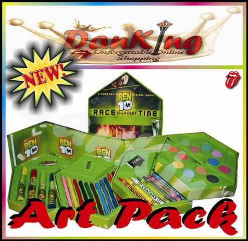 Deluxe 46 Piece Art Set - Ben 10 ** New **