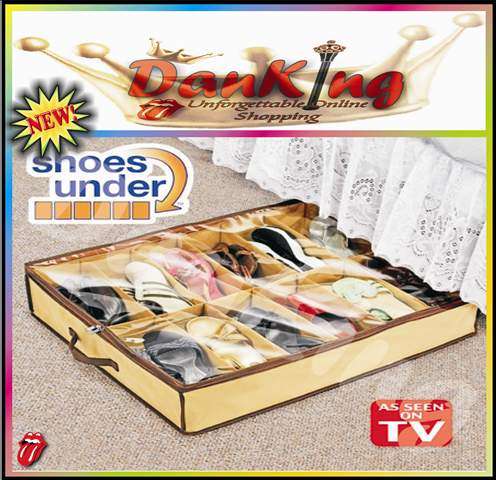 Shoes under Storage System - Stores 12 pairs - Dust Free !!!