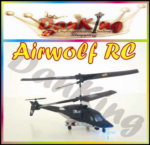 3 Channel Super Fly Air Wolf Model Helicopter