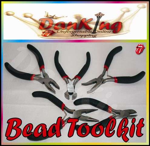 5Pc Beading Tool Kit  (Making beads - simple)