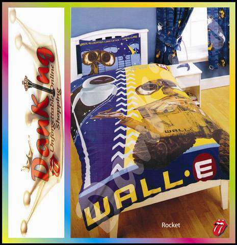 Wall E Duvet Set - Single or Three Quarter Bed - Kids Bed Linen