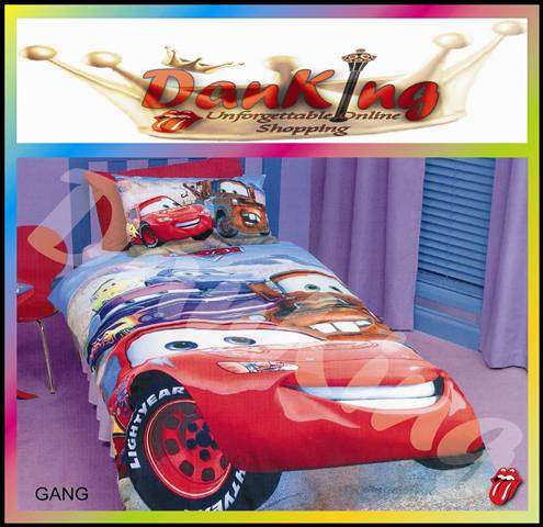 Disney Cars Duvet Set - Single Bed - Kids Bed Linen