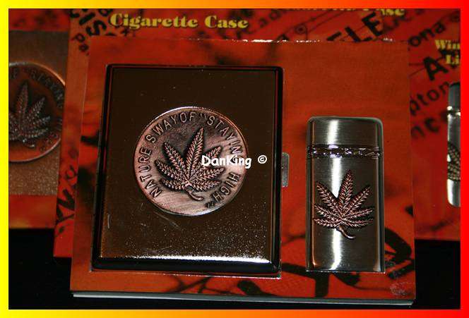 Stainless Steel Cigarette Holder & Lighter Gift Pack - Absolutely Stunning!!!