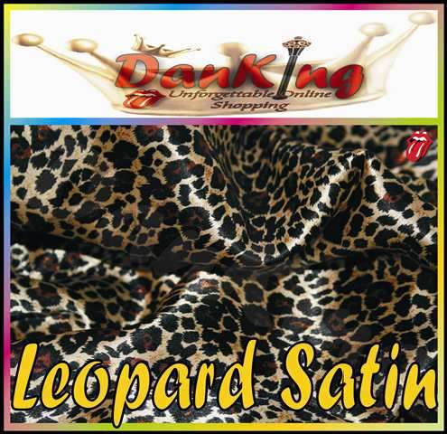 Charmeuse Leopard Print Pure Silk Satin Feel - King Size Bed Linen - 4 Piece