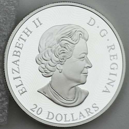 2016 $20 Fine Silver Canadian Landscape Series Ski Chalet