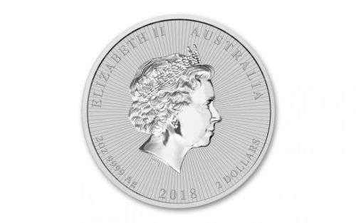 2018 2 Oz Australian Koala Silver Coin