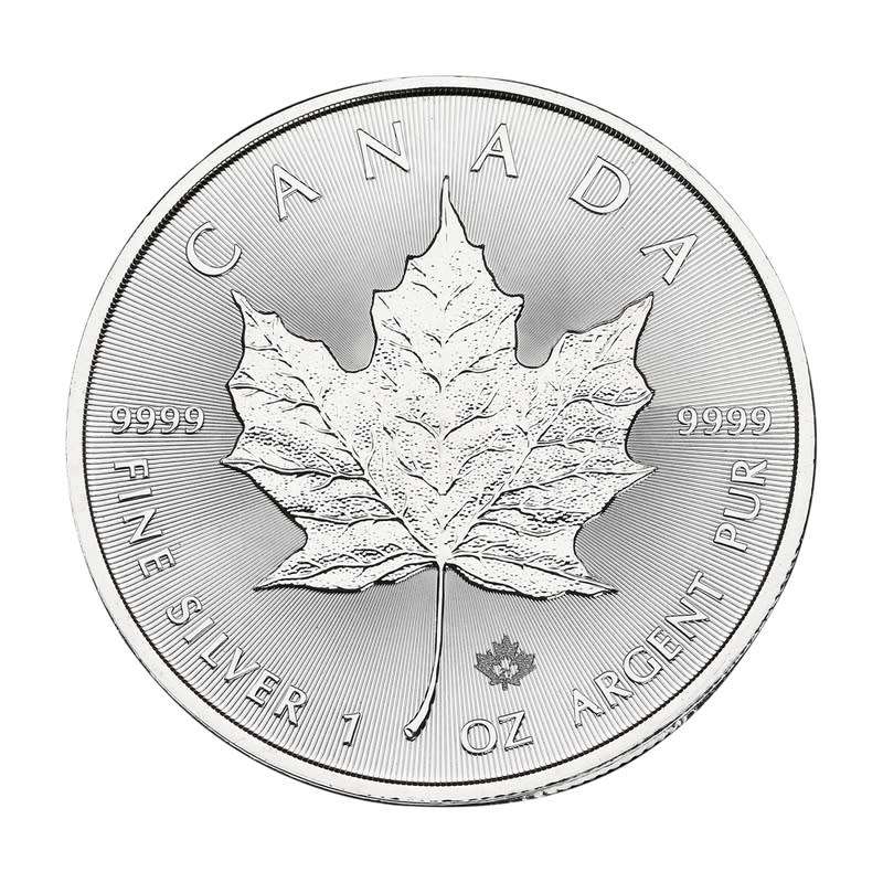 5 no. 1 oz Canadian Maples - Damaged Edges