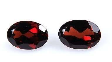 AA  Grade Garnet 2.75 ct  8 mm x 6 mm x 3 mm