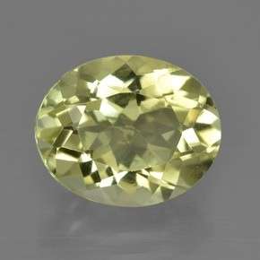 AA  Grade Lemon Quartz Oval 1.55 ct 8.98 x 5.92 x 3.50 mm