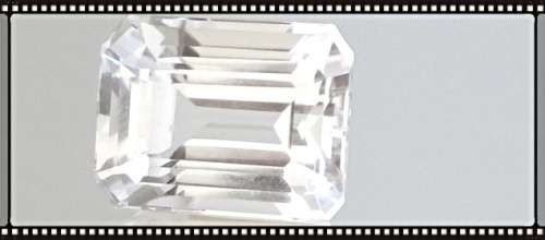 A Grade Kunzite From Afghanistan 4.85 ct  14.43 mm x 7.70 mm x 5.91 white