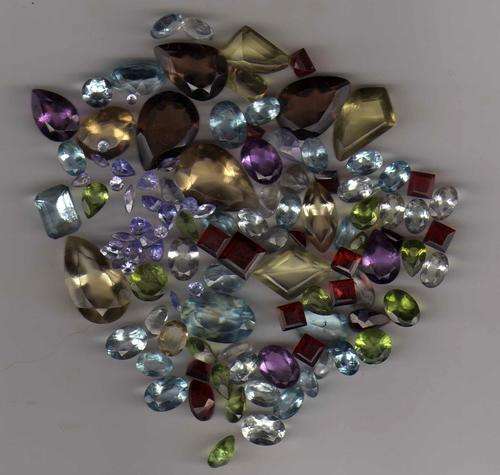 AA-A  Grade Top Gemstone Mix Lot 100ct