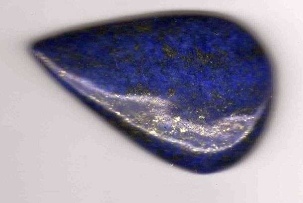 Lapis Lazuli Cab Pear Shape 34.21 cts 35mmx21mm