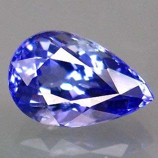 AA Grade Tanzanite Pear 0.47 ct 7mmx5mm