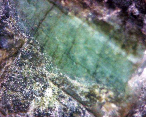 Rough Piece of Emerald 177ct 35 grams 50mmx20mm