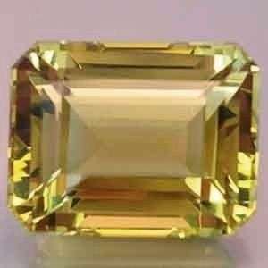 Certfied 5.48 Ct AA Grade Lemon Quartz  Emerald