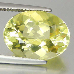 Certfied 2.31 ct  AA Grade Lemon Quartz  Oval