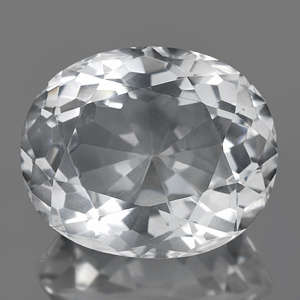 Ceritfied White Quartz 1.06 ct Ct Oval Cut AA Grade 6mmx4mm