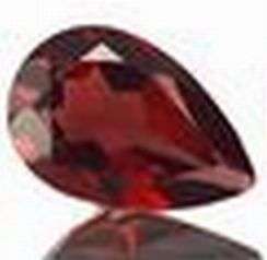 Pair Of Certified AA Grade Garnet  Pear Shape 1.19 ct in Total