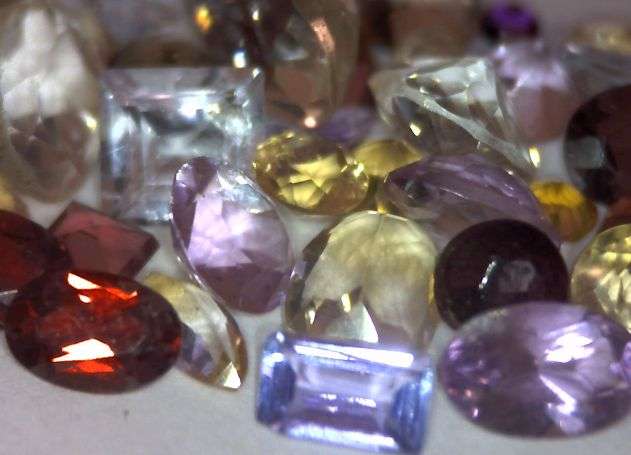Gemstone Lot A Grade Mix 15 ct Lot 50 pieces in Lot 0.05 to 1.12 ct