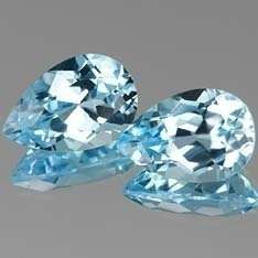 Certfied Top Topaz 1.42 ct  Pear  Cut  AA Grade 7mmx5mm