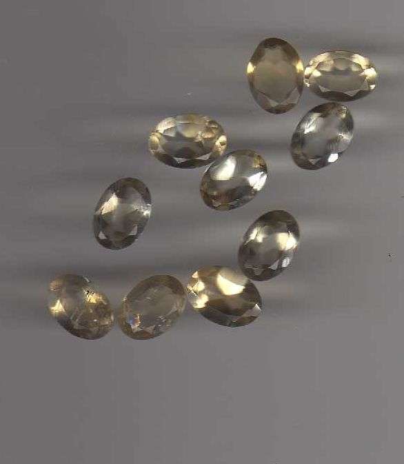 Premium Wholesale Lot of Mixed  Oval Quartz 6.60ct 7mmx5mm 10 peices