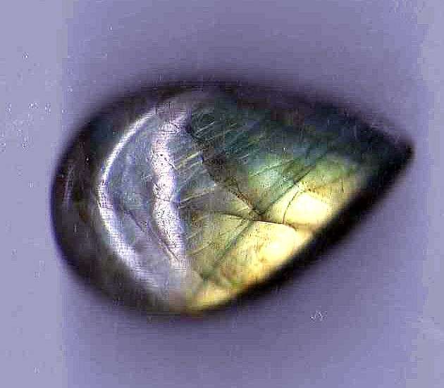 Labradorite Oval  16.29  ct 27mmx12mm Great color