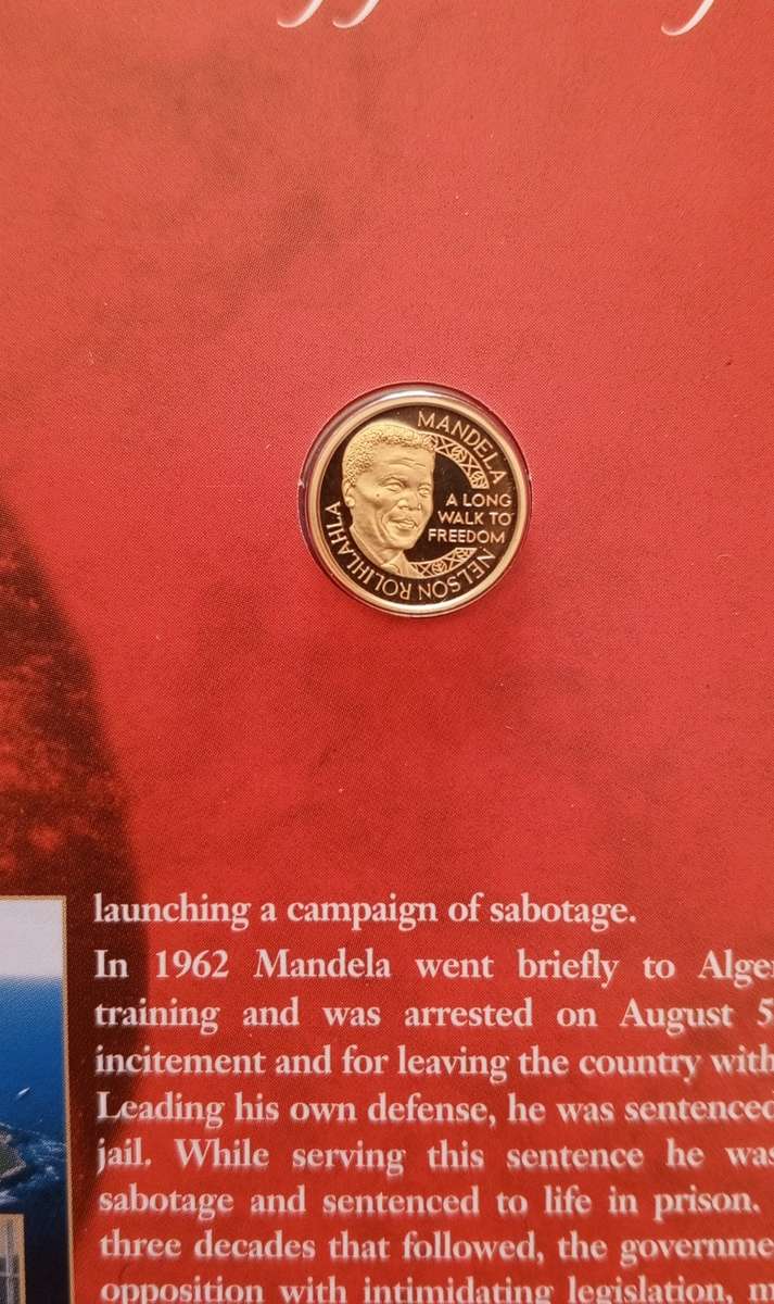 Gold Coin (Nelson Mandela Commemorative) - 1/10oz / 999.99 proof