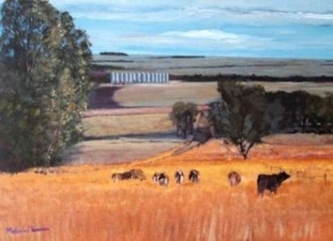 Appeal For Help by Malcolm Turner - Out of Bounds - 60x45 unframed