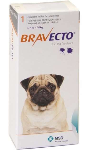 Bravecto for Small Dogs (4.5-10kg) - 0.10kg