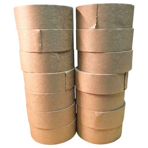 14 Pack - GoGreen Water Activated Gum Tape - Kraft Paper 48mm x 135M