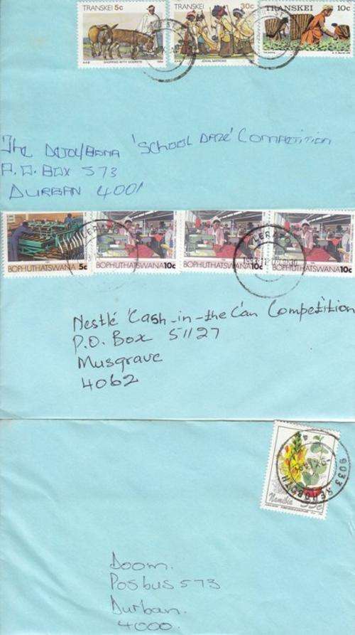 3X FDC's - As per photo