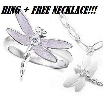 FREE RING!!!  STERLING SILVER 925 STAMPED -  NECKLACE + FREE RING!!!.... NEVER BEFORE!