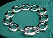 ABSOLUTELY BEAUTIFUL!!  STERLING SILVER 925 STAMPED  LINK  BRACELET .... NEVER BEFORE FOR R1-00!!!!