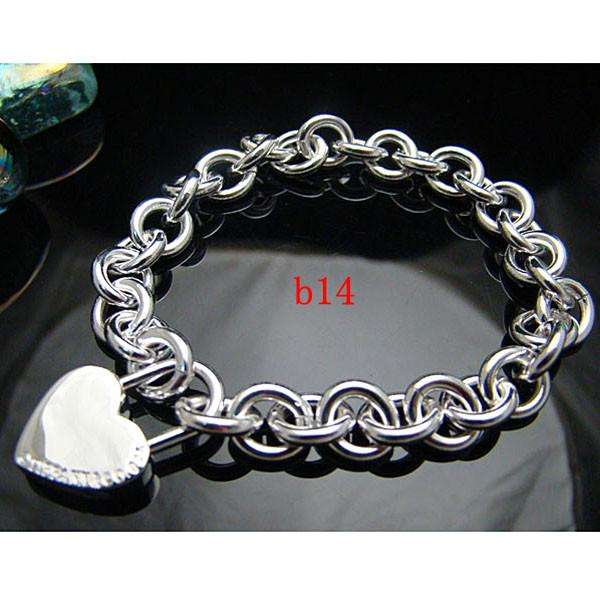 NEW STOCK... PLEASE LOOK!!  B191   Hot Siver  Rolo Chain bracelet    NEVER BEFORE FOR R1-00!!!!