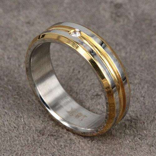 MOST IMPRESSIVE MEN TITANIUM COUPLE LOVE FOREVER RINGS - NEW!