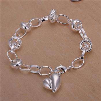 SILVER BRACELET CHARMS 925 SILVER STAMPED- STUNNING OPTION TO ADD MATCHING NECKLACE - SUPER OFFER!!!