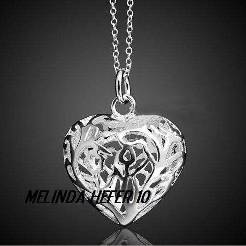 Sterling SILVER 925 HEART PENDANT NECKLACE - ABSOLUTELY BEAUTIFUL - PERFECT GIFT!!!!