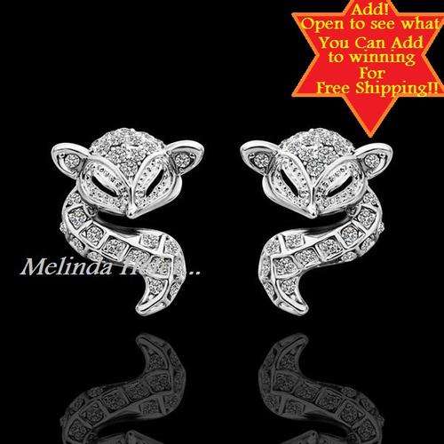 THIS IS A ABSOLUTELY BEAUTIFUL ITEM! IMPRESSIVE EARRINGS, SWAROVSKI ELEMENTS - MUST BID!!! BEAUTIFUL