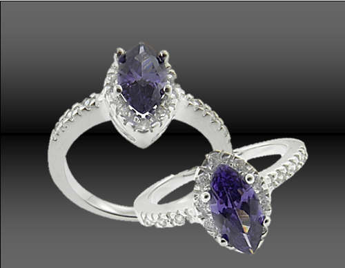 ABSOLUTELY MUST BID! SOLID 925 MICRO SETTING RING! FIRST TIME ON R1 AUCTION! ADD EARRINGS SET!