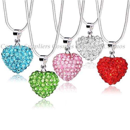 SILVER 925 HEART PENDANT NECKLACES - ABSOLUTELY BEAUTIFUL - PERFECT GIFT!!!! ONE ON AUCTION!