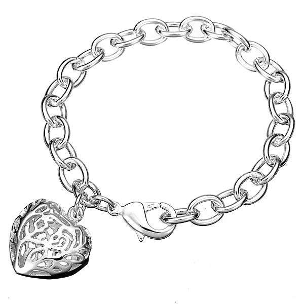 NEW STOCK! FIRST TIME ON R1 AUCTION - 925 SILVER STAMPED BRACELET!SEE WHAT CAN COMBINE FOR FREE SHIP