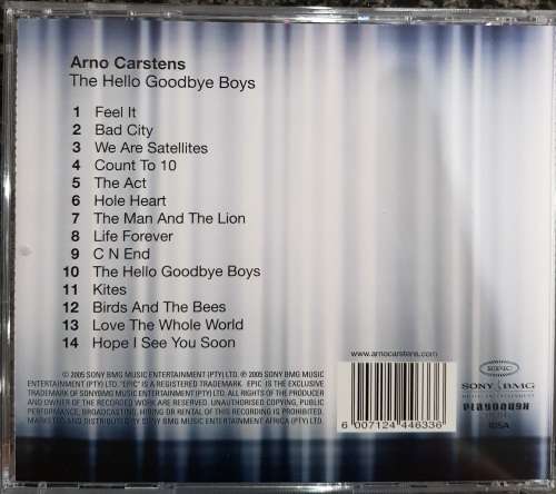 Arno Carstens - The Hello Goodbye Boys