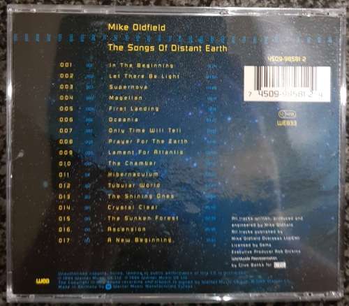 Mike Oldfield - The Songs of Distant Earth